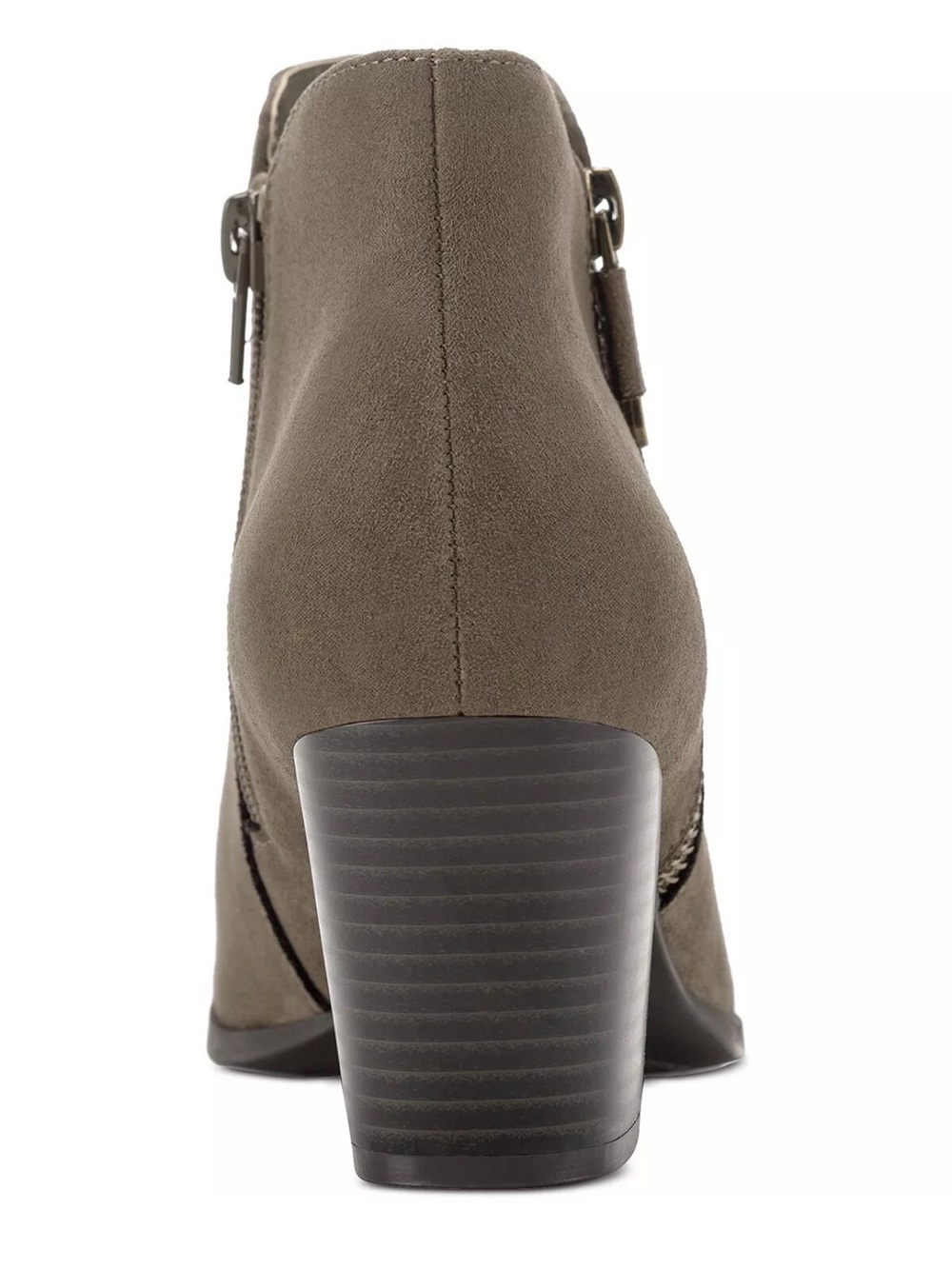 ♥️♥️ Style & Co. Women's Masrinaa Ankle Booties | Dark Taupe/ Gray - Picture 2 of 4